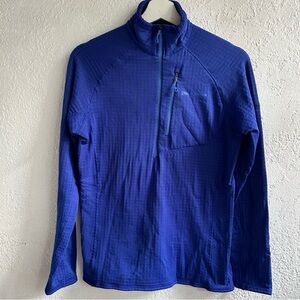 Women’s Blue Quarter-Zip Jacket
